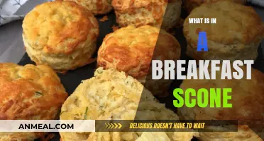 Discover the Delicious Ingredients Inside a Breakfast Scone