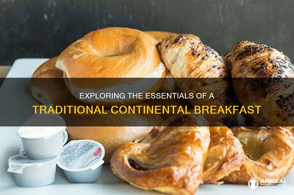 what is in a contental breakfast