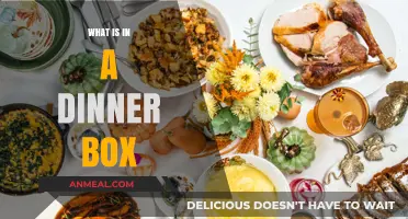 Unveiling the Delicious Contents of a Dinner Box: A Culinary Journey