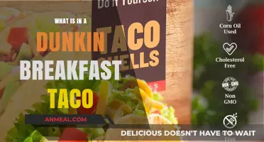 Dunkin's Breakfast Taco: Ingredients, Flavors, and Morning Delight Explained