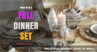 Complete Dinner Set Essentials: Plates, Cutlery, Glassware, and More Explained