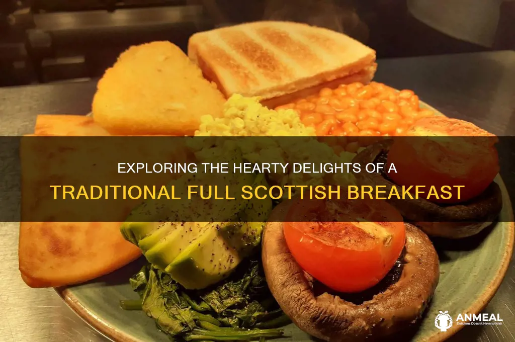 what is in a full scottish breakfast