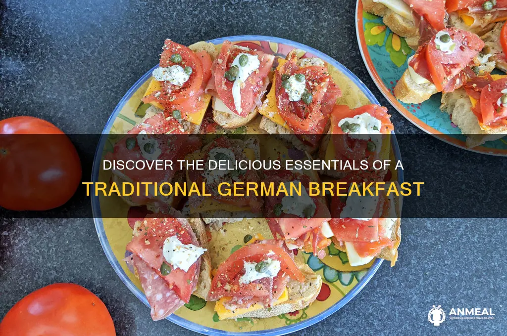 what is in a german breakfast