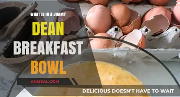 Unveiling the Delicious Ingredients in a Jimmy Dean Breakfast Bowl