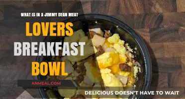 Jimmy Dean Meat Lovers Breakfast Bowl: Ingredients and Nutritional Breakdown
