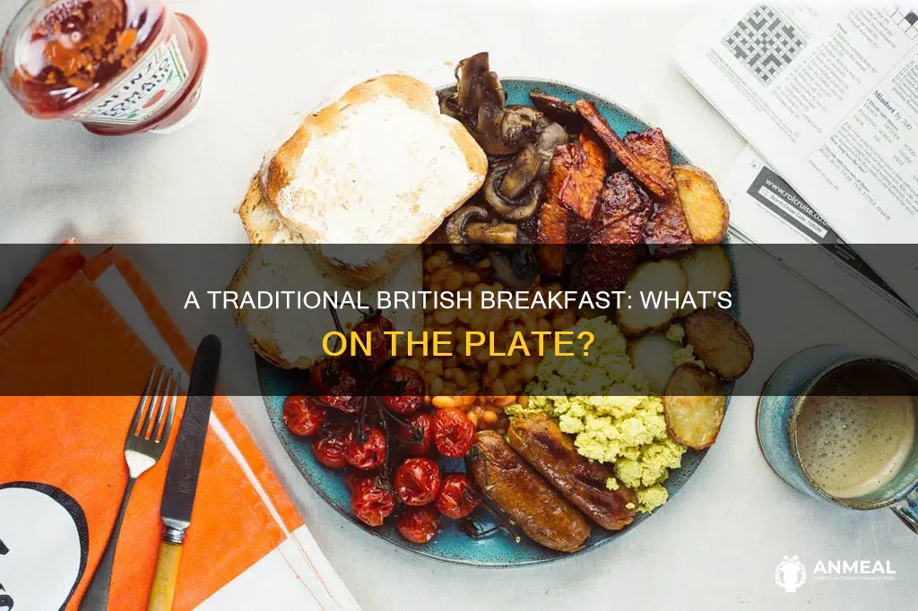 what is in a normal british breakfast