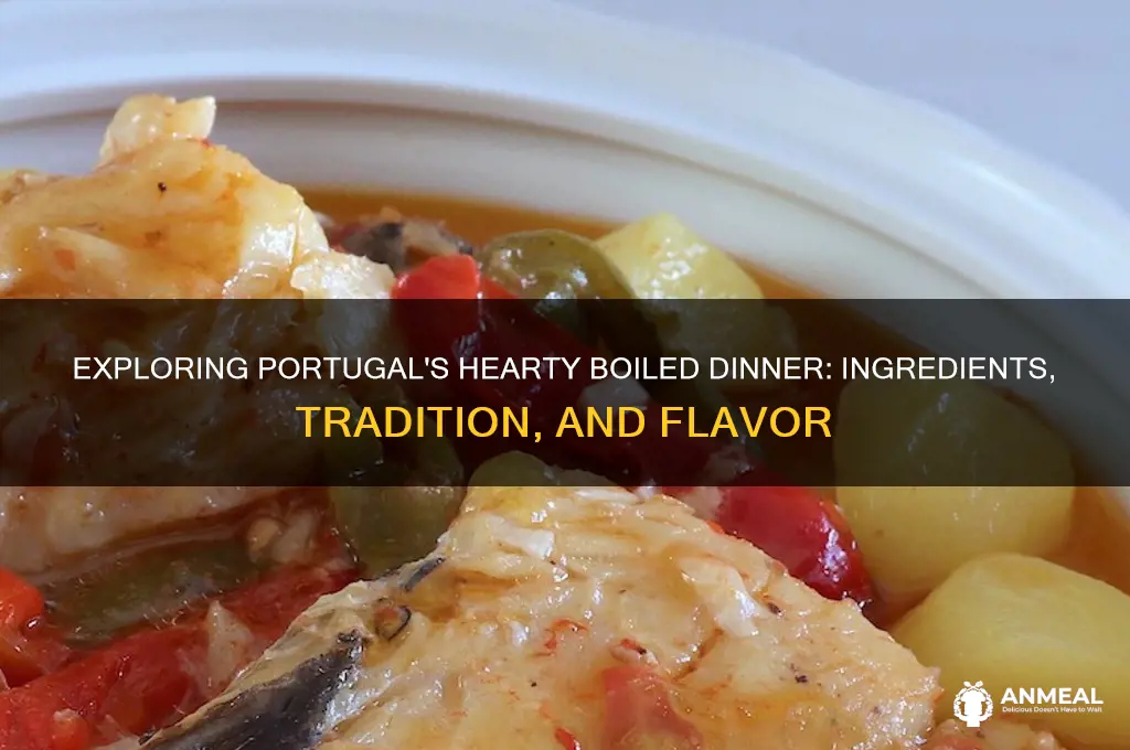 what is in a portuguese boiled dinner