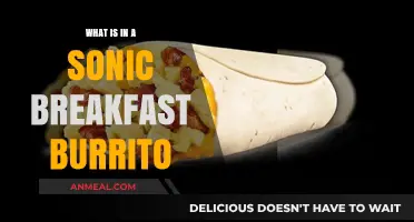 Sonic Breakfast Burrito Unwrapped: Ingredients, Flavors, and Morning Fuel