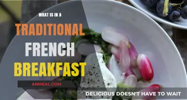 Exploring the Delights of a Traditional French Breakfast: Croissants, Bread, and More