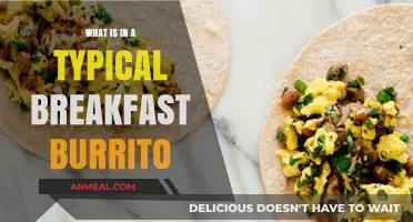 Exploring the Delicious Fillings of a Classic Breakfast Burrito
