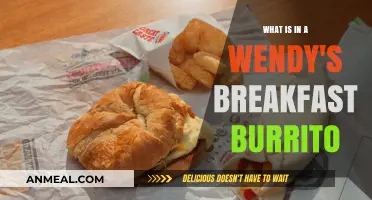 Wendy's Breakfast Burrito Ingredients: A Tasty Morning Unwrapped