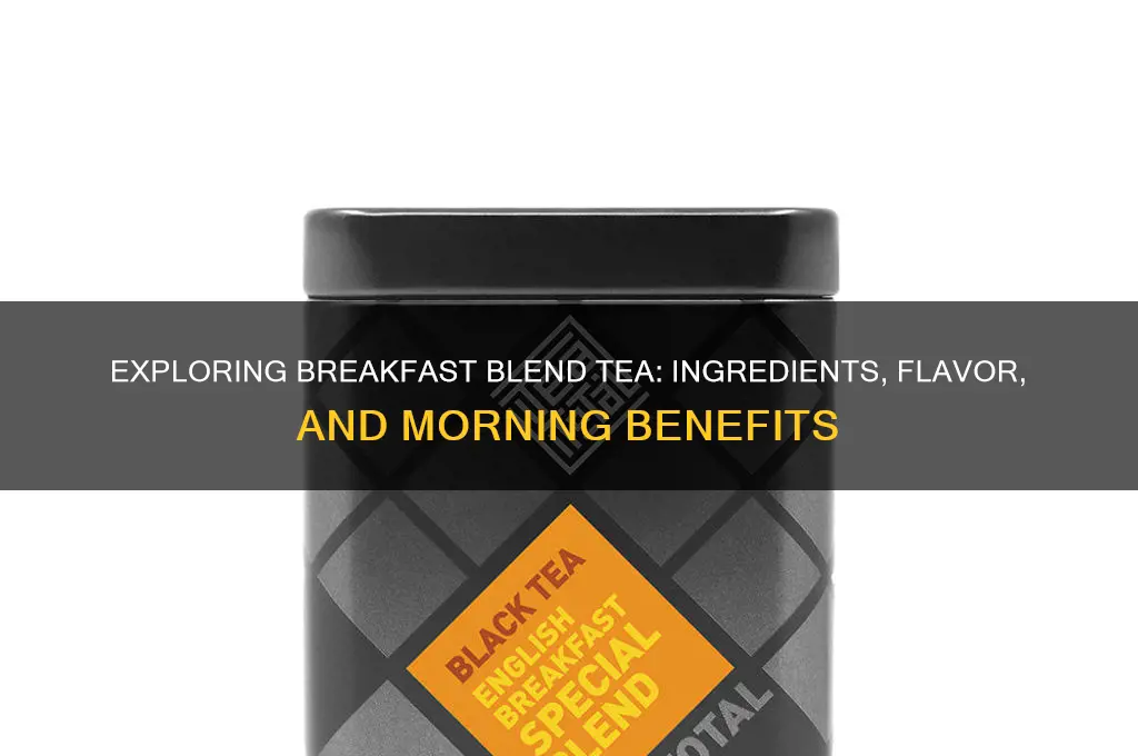 what is in breakfast blend tea