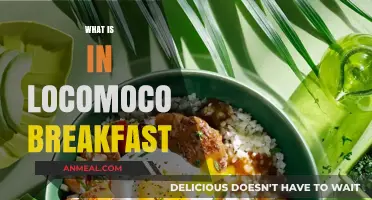 Discover the Delicious Ingredients in a Traditional Loco Moco Breakfast
