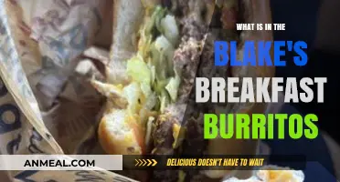 Blake's Breakfast Burritos: Unwrapping the Delicious Ingredients Inside