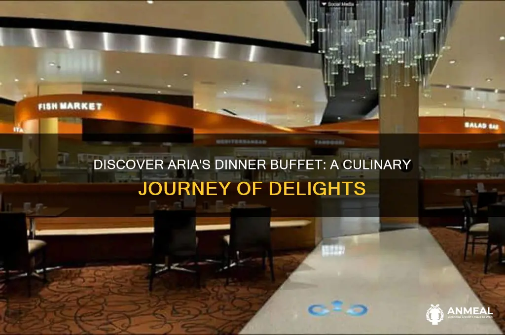 what is included in the aria dinner buffet