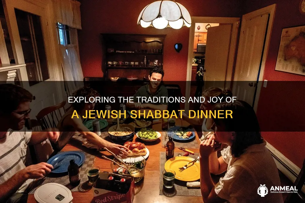what is jewish shabbat dinner