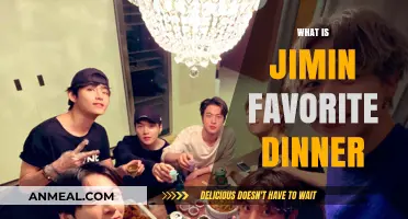 Jimin's Favorite Dinner: Unveiling the BTS Star's Culinary Delight