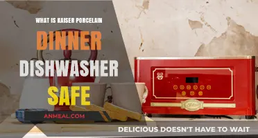 Is Kaiser Porcelain Dinnerware Dishwasher Safe? A Complete Guide