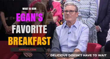 Keir Egan's Morning Ritual: Unveiling His Favorite Breakfast Choice