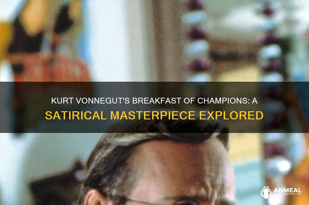 what is kurt vonnegut breakfast of champions