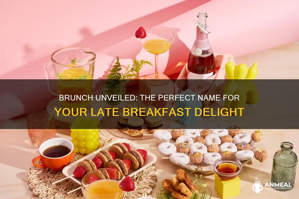 what is late breakfast called