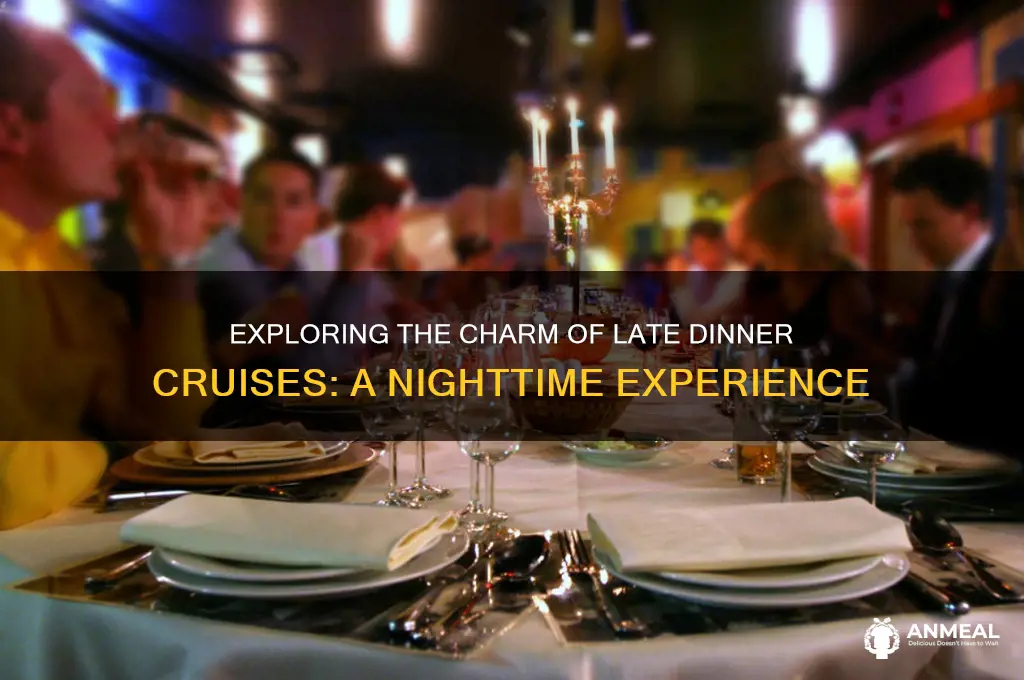 what is late dinner cruise