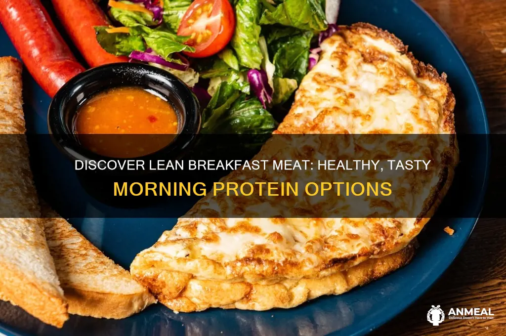 what is lean breakfast meat