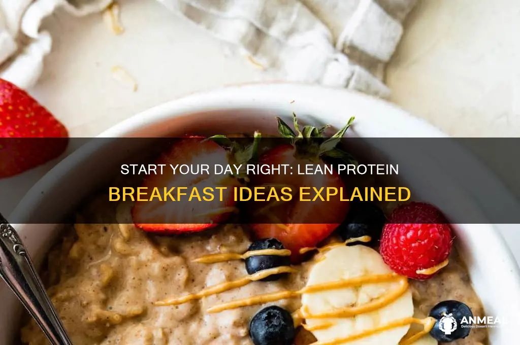 what is lean protein for breakfast