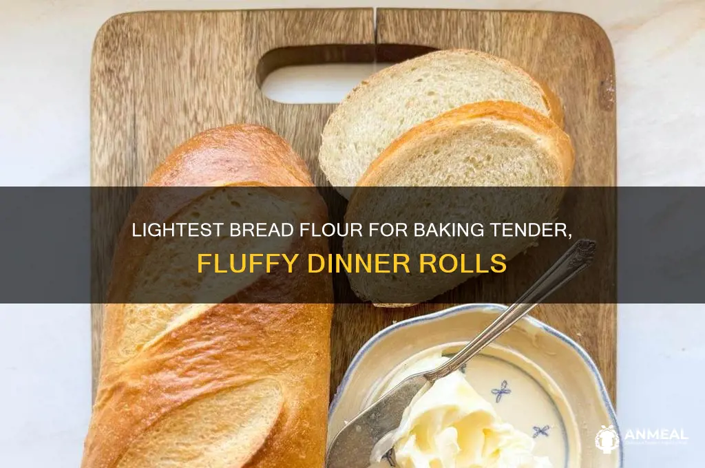 what is lightest bread flour for tender dinner rolls