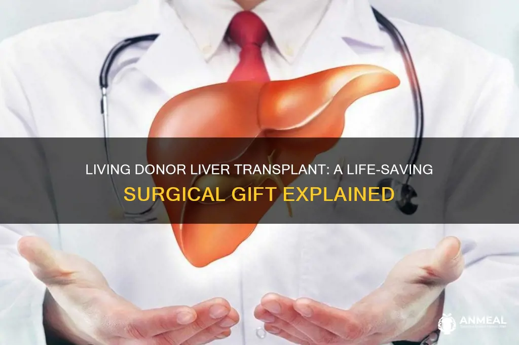 what is living dinner liver transplant