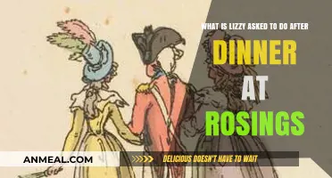 Lizzy's Post-Dinner Task at Rosings: Unveiling the Unexpected Request