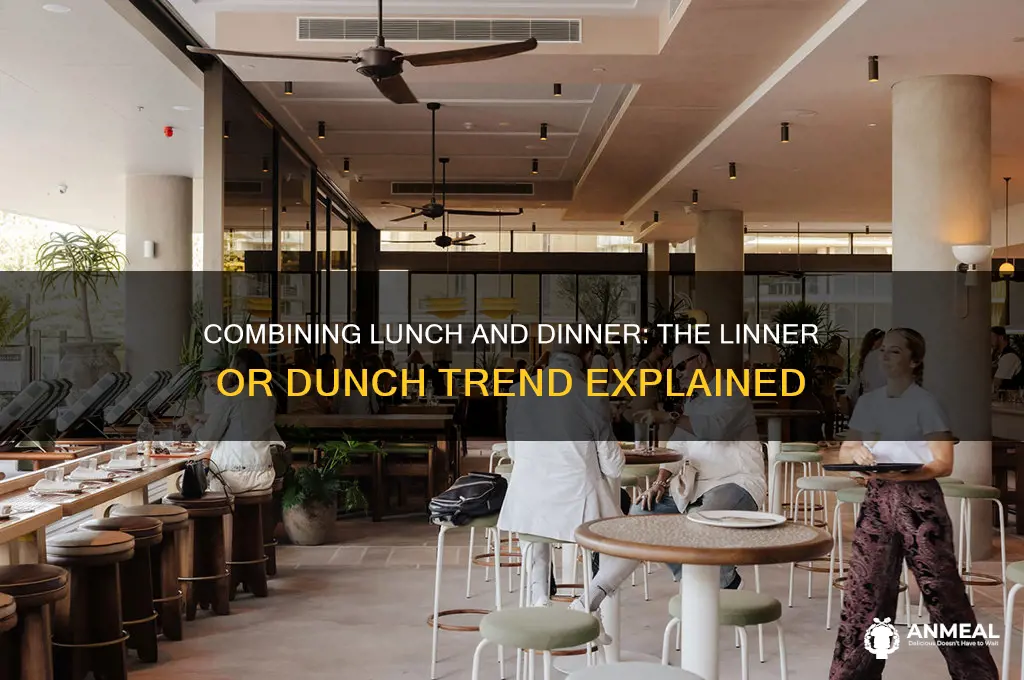 what is lunch and dinner together called