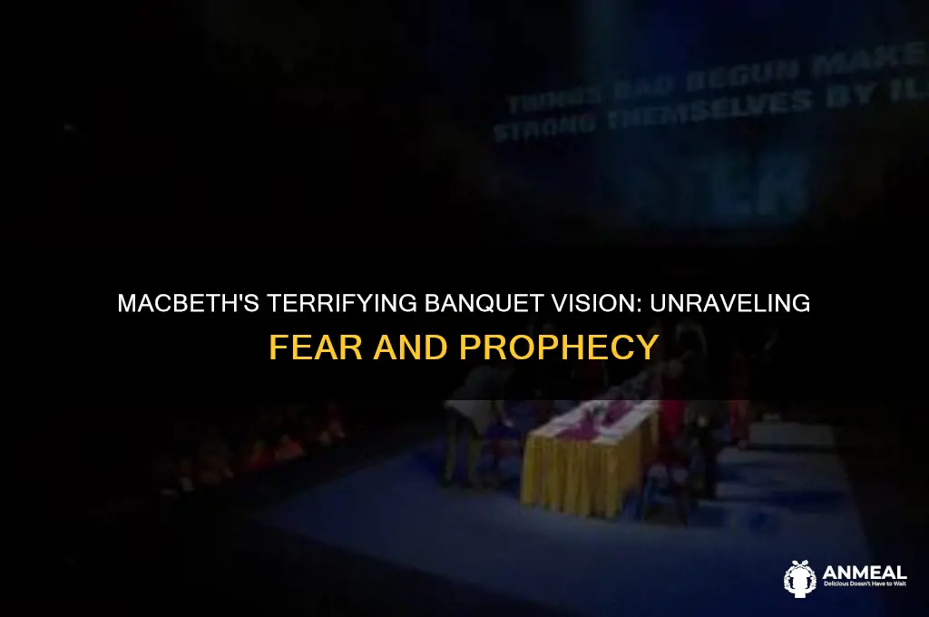 what is macbeth fearful vision at dinner