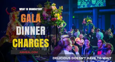Understanding Mandatory Gala Dinner Charges: Costs, Inclusions, and Policies Explained
