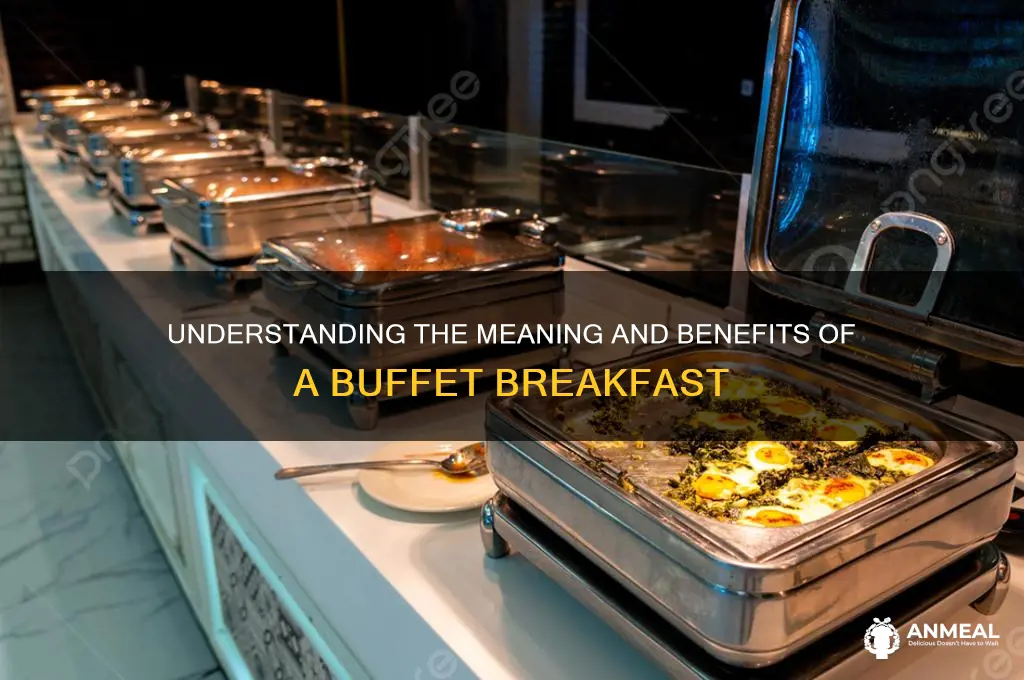 what is meaning of buffet breakfast
