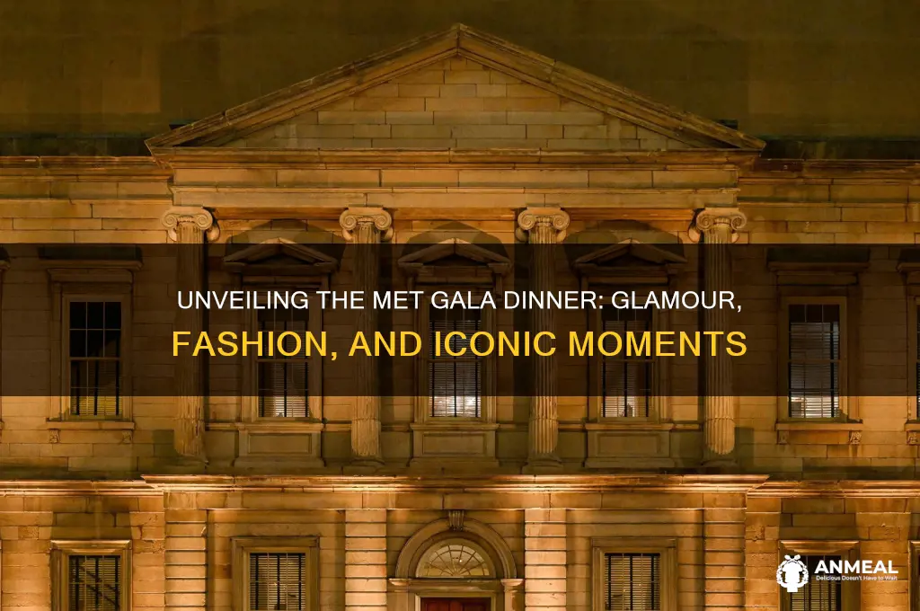 what is met gala dinner