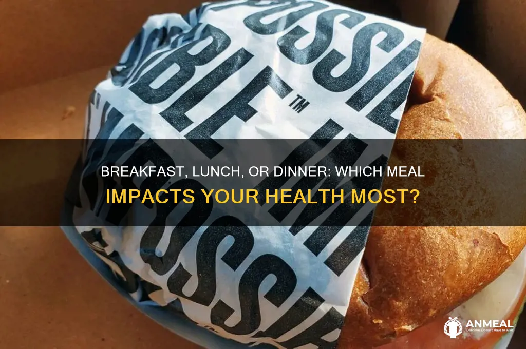what is more important breakfast lunch or dinner