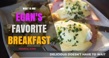 Mr. Egan's Breakfast Bliss: Unveiling His Morning Meal Favorite