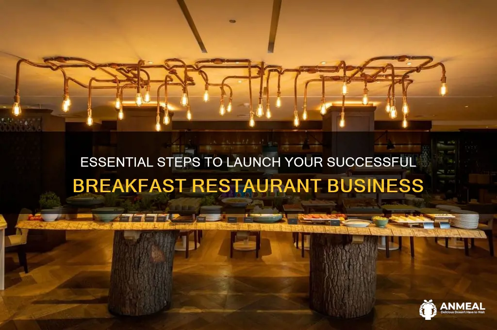what is needed to start a breakfast restaurant
