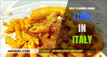 Exploring Italy's Traditional Dinner Time: When Do Italians Eat?