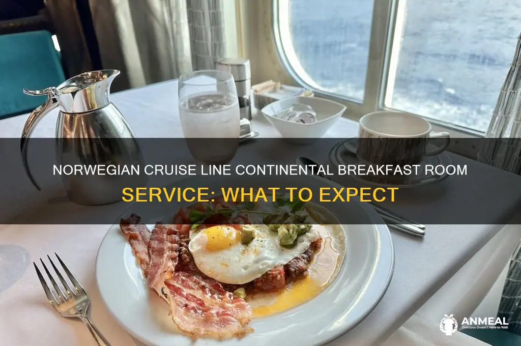 what is norwegan cruise line continental breakfast room service