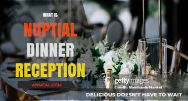 Understanding the Nuptial Dinner Reception: A Guide to Wedding Celebrations