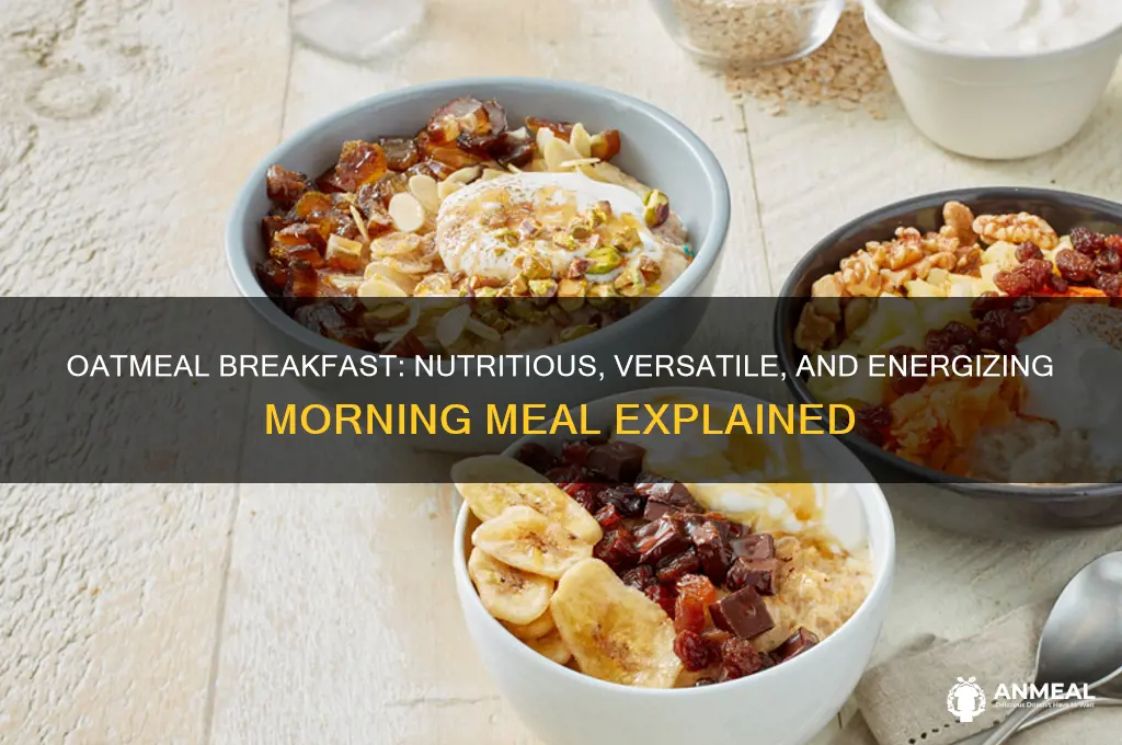 what is oatmeal breakfast