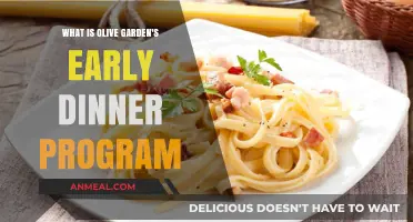 Olive Garden's Early Dinner Program: Affordable Dining Explained