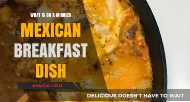 Spicy Chorizo Mexican Breakfast Dish: Ingredients and Authentic Flavors Explained