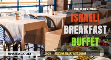 Exploring Israel's Breakfast Delights: A Buffet of Flavors and Traditions