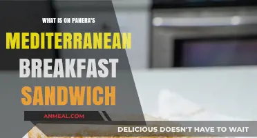 Panera's Mediterranean Breakfast Sandwich Ingredients and Flavors Explained