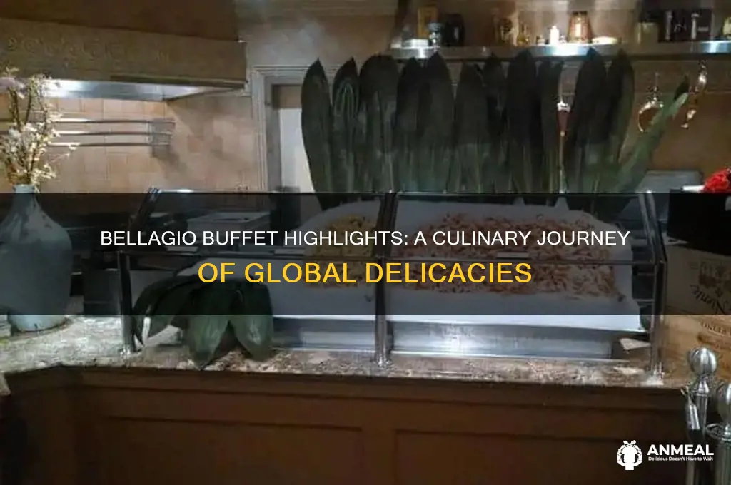 what is on the bellagio dinner buffet