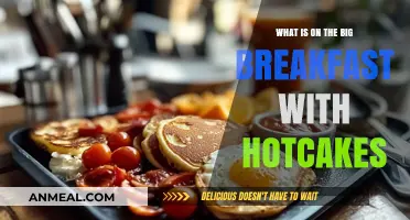 Hotcakes and More: Exploring the Big Breakfast Menu Delights