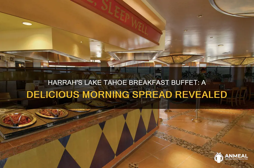 what is on the breakfast buffet at harrah